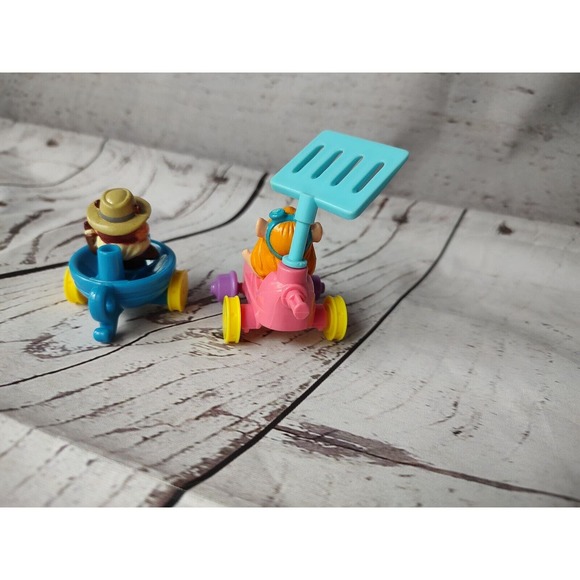 VINTAGE 1989 McDonalds CHIP 'N DALE RESCUE RANGERS Cars Set of 2 toys - Picture 2 of 3